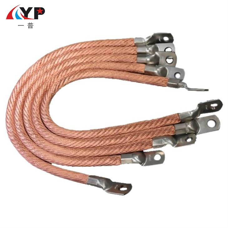Koperen gestrande draad Flexibele verbinding met terminals